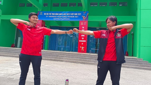 Riau Ega dan Arif Dwi Tak Komprimi Perebutan Emas