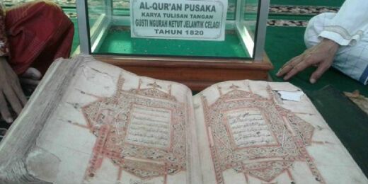 Raja Buleleng VI Masuk Islam Tahun 1820-an, Alquran Tulisan Tangan Ini Buktinya