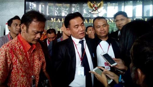 Yusril Minta MK Tolak Permohonan Tim Hukum Prabowo-Sandi