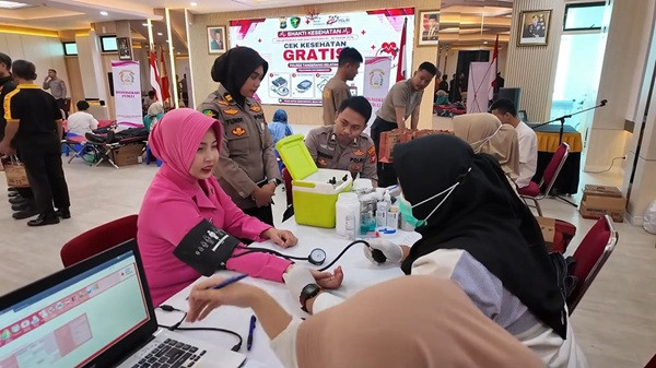 Polres Tangsel Undang Masyarakat Ikut Layanan Kesehatan Gratis