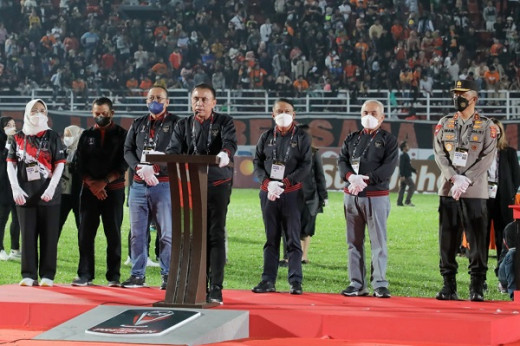 Piala Presiden 2022 Sukses, Ketum PSSI Ucapkan Terima Kasih Kepada Presiden Jokowi dan Menpora Amali