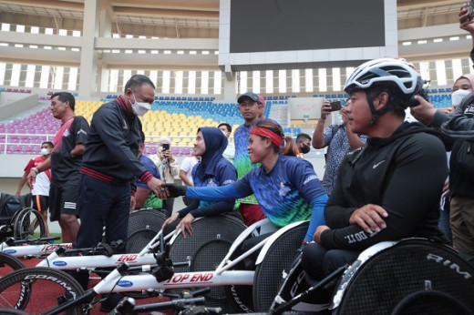 Menpora Amali Motivasi Para Atlet untuk Bisa Berikan yang Terbaik di ASEAN Para Games 2022 Solo
