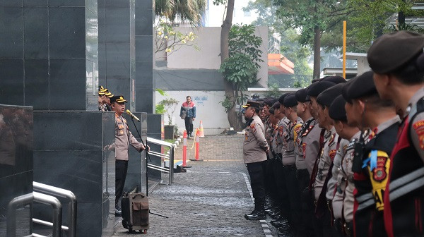 Polisi turunkan 1.108 Personel Amankan Sidang Hasto Kristiyanto, di PN Jakpus
