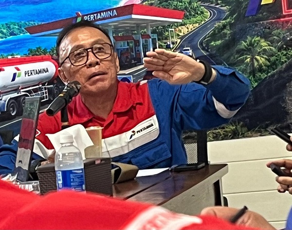Pastikan Stok BBM Aman, Komut Pertamina Tinjau FT Labuan Bajo Pascagempa NTT