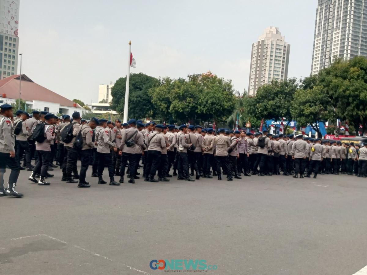 Kawal 31 Aksi Demo, Polda Metro Jaya Larang Personel Bawa Senjata Api