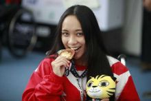 Alhamdulillah... Gadis Kelahiran Pekanbaru Ini Raih Emas Pertama di ASEAN Para Games 2017