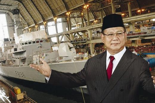 Dengan Teknologi Inggris, Prabowo Jawab Ancaman Kapal Perang China