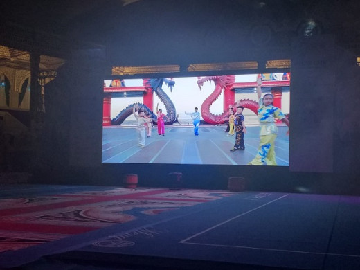 Pertunjukan Kolosal Gelora Nusantara Tampil di Pembukaan Kejurnas Wushu Piala Presiden 2022