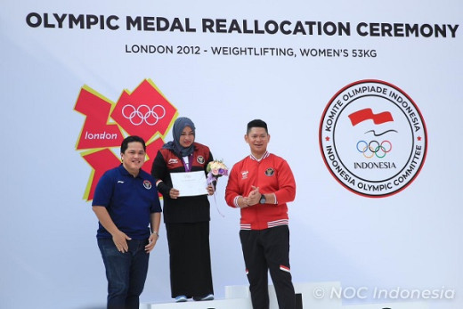 Citra Febrianti Senang dan Terharu Terima Medali Perak Olimpiade 2012 London