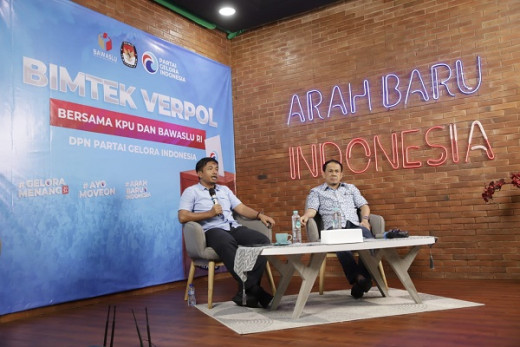 KPU Berikan Bimtek Secara Khusus kepada Partai Gelora Terkait Perbaikan Dokumen Persyaratan Parpol