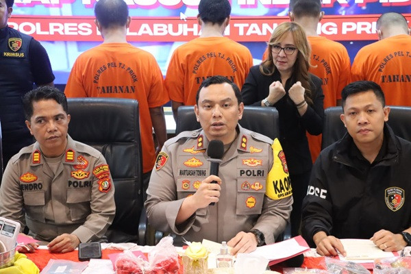 Dukung Asta Cita, Polres Priok Ungkap Penyalahgunaan 3kg Gas Bersubsidi ke 557 Tabung Portable