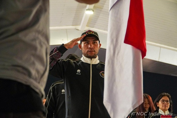 Dewa Ayu dan Daniel Hutapea Terpilih Jadi Flag Bearer Kontingen Indonesia