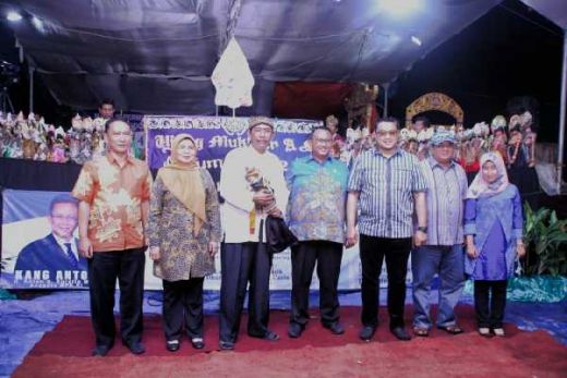 MPR RI Gelar Seni Budaya Wayang Golek Pertama Kali di Cariu Bogor