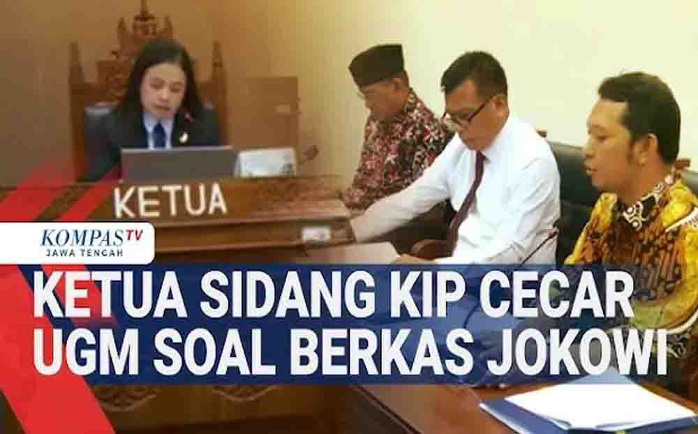 UGM Didesak Jelaskan Prosedur Ijazah Jokowi, Majelis KIP Temukan Banyak Kekosongan Aturan