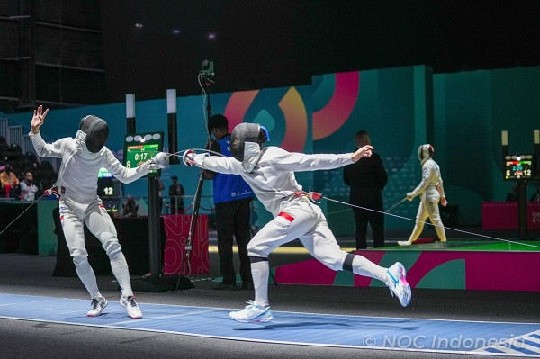 Duel Sesama Indonesia, Empat Atlet Gagal ke Perempat Final Anggar ISG Riyadh 2025