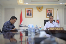 Tindaklanjut Arahan Presiden Jokowi, Menpora Amali Pimpin Rapat Terkait Jalan Keluar Kompetisi Liga 2