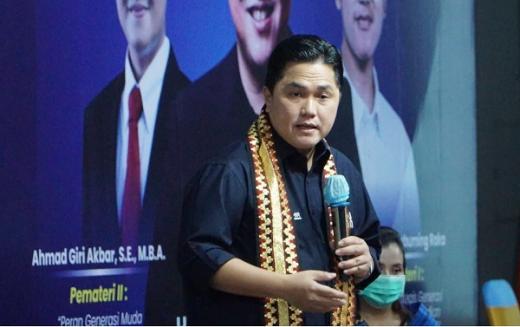 Erick Thohir Diprediksi Jadi Kuda Hitam Pilpres 2024