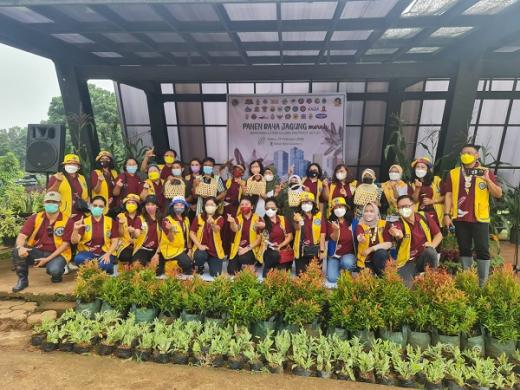 Dukung Ketahanan Pangan Nasional, Lions Clubs Kenalkan Jagung Merah ke Masyarakat