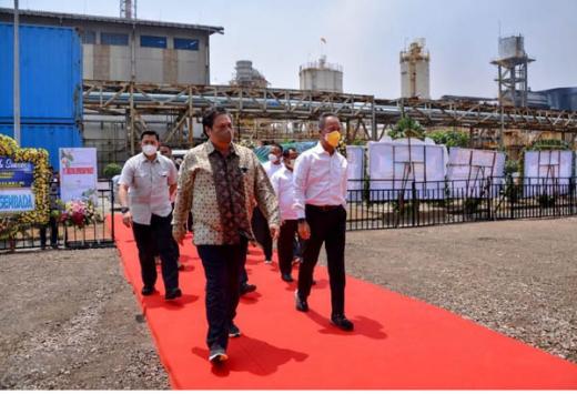 Groundbreaking Perluasan Pabrik Refinery Mineral Pertama di Indonesia, Menko Airlangga: Gresik akan Menjadi Sentra Hilirisasi Tembaga