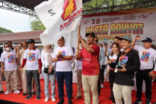 Rayakan HUT ke-15 Gerindra di Banten, Muzani Kenalkan Walikota Cilegon Masuk Gerindra