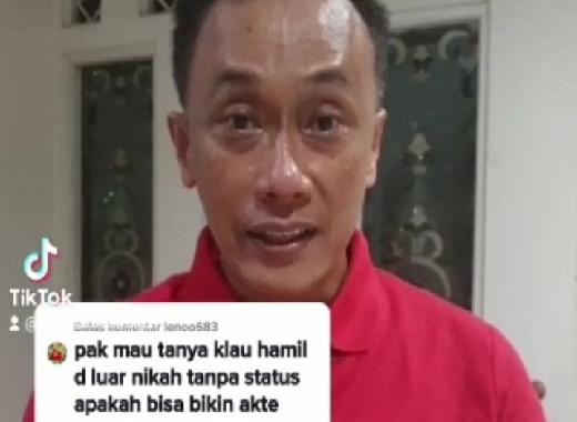 Netizen Tanya Akta Lahir Anak di Luar Nikah, Dukcapil Jawab Begini...