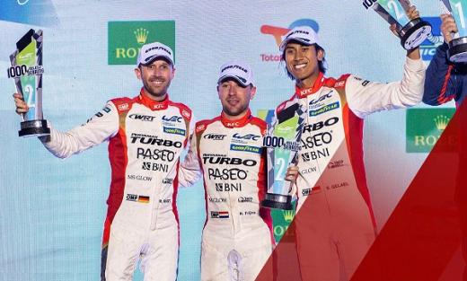 Bamsoet Apresiasi Sean Gelael Raih Podium di Seri pembuka FIA World Endurance Championship