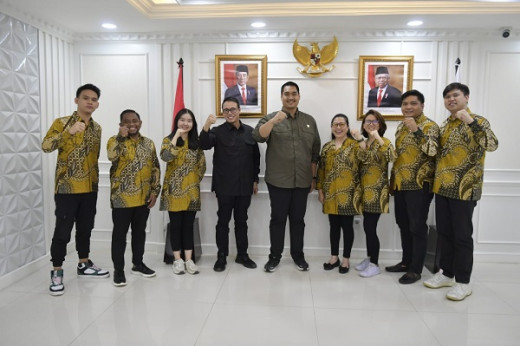 Menpora Dito Buka Ruang Kolaborasi dan Kerjasama dengan YPPN