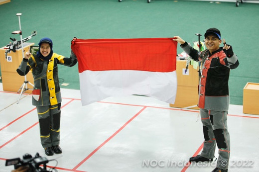 Fathur/Citra Berhasil Persembahkan Medali Emas