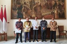 Bertemu Pimpinan DPD, Jokowi Setuju Perkuat Pendidikan Islam