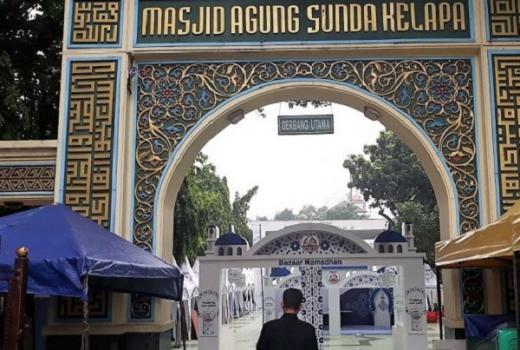 Masjid Sunda Kelapa Gelar Salat Jumat Tanpa Gelombang Ganjil Genap