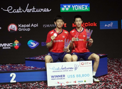 Liu/Ou Raih Gelar Pertama di Turnamen Level 1000