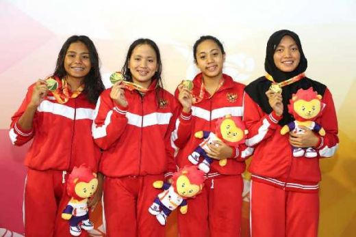 Asean Schools Games 9-2017 Tim Renang Indonesia Juara Umum