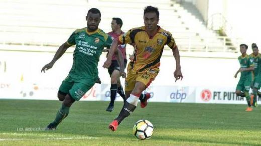 Penuhi Target Tiga Poin, Mitra Kukar Bantai Sriwijaya FC
