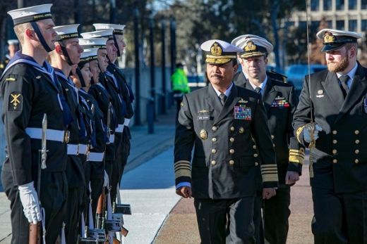 Pemimpin Angkatan Laut Bicarakan Kerja Sama Maritim Indonesia - Australia