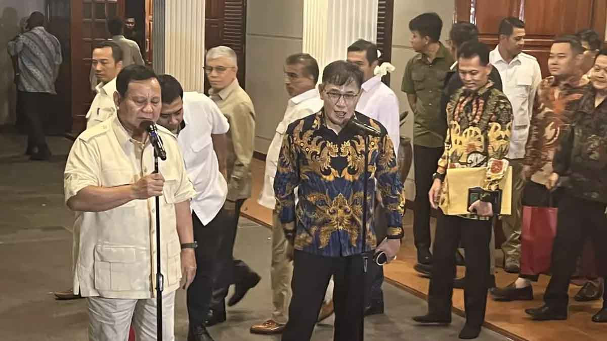 Prabowo Subianto Sambut Positif Rencana Pertemuan dengan Megawati Soekarnoputri