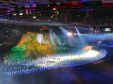 Spektakuler Pembukaan Asian Games 2018 di GBK