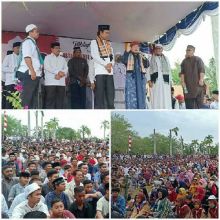 Ribuan Masyarakat Padati Tablig Akbar Ustaz Abdul Somad di Aceh Utara