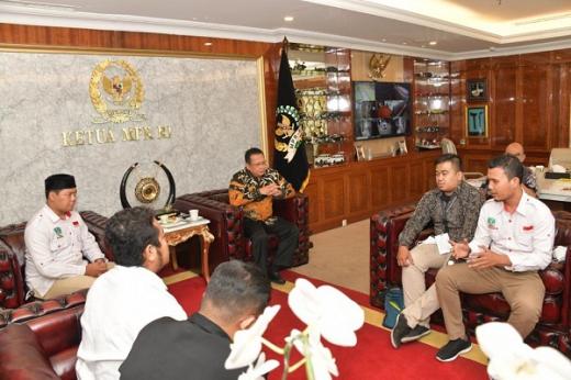 Ketua MPR Ajak KAMMI dan Generasi Muda Wujudkan Visi Indonesia Emas 2045