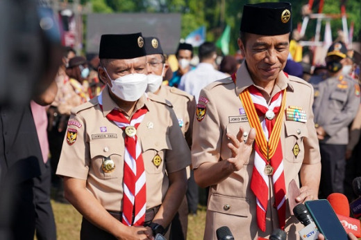 Pramuka Bagian Generasi Muda yang Harus Diperhatikan Kata Menpora Amali
