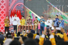 Menpora Dito Dampingi Presiden Jokowi Buka Muktamar IPM XXIII di Deli Serdang