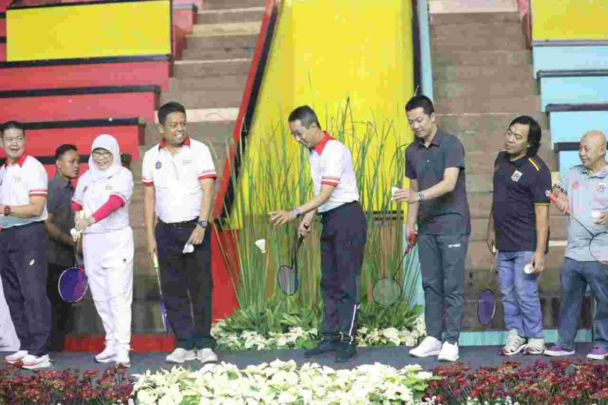 Pj Gubernur DKI Buka Kejuaraan Bulu Tangkis antara OPD dan BUMD