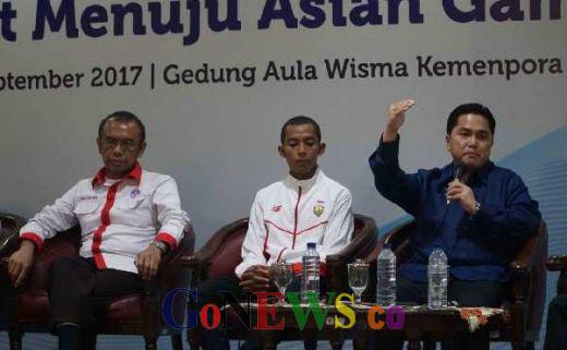 Erick Ajak Gotong Royong Demi Sukses Asian Games 2018 di Jakarta-Palembang