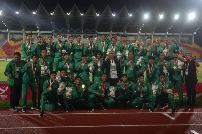 Jatim Kandaskan Jabar di Final Sepak Bola PON XXI