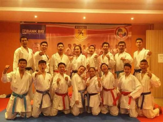 Indonesia Kirim 16 Karateka ke Spanyol