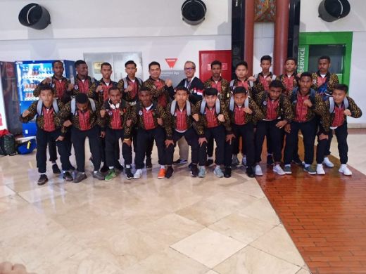 Isnanta Lepas Timnas Pelajar U-15 Berlaga di IFC 2019