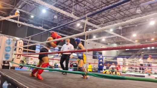 Meski Kalah Angka, Retno Sempat Repotkan Atlet Ukraina di Kejuaraan Dunia Kickboxing 2021