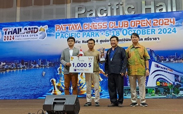 IM Aditya Bagus Arfan Juara Catur Kilat Pattaya Open 2024