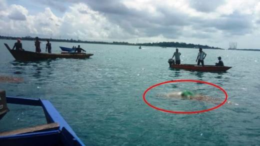 Geger Mayat Tanpa Kepala Mengampung di Tanjung Talok Bintan