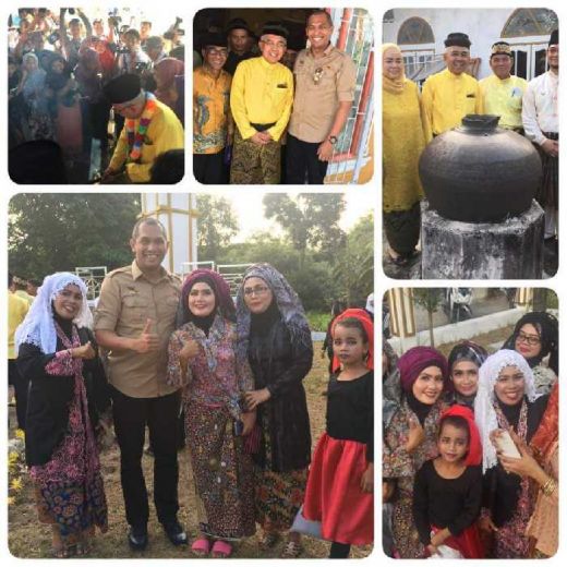 Hadiri Equator Festival 2016 di Lipat Kain, Gubernur Riau Turut Aduk Galamai dengan Warga