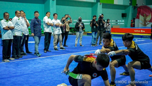 NOC Indonesia Impresif dengan Persiapan Wushu